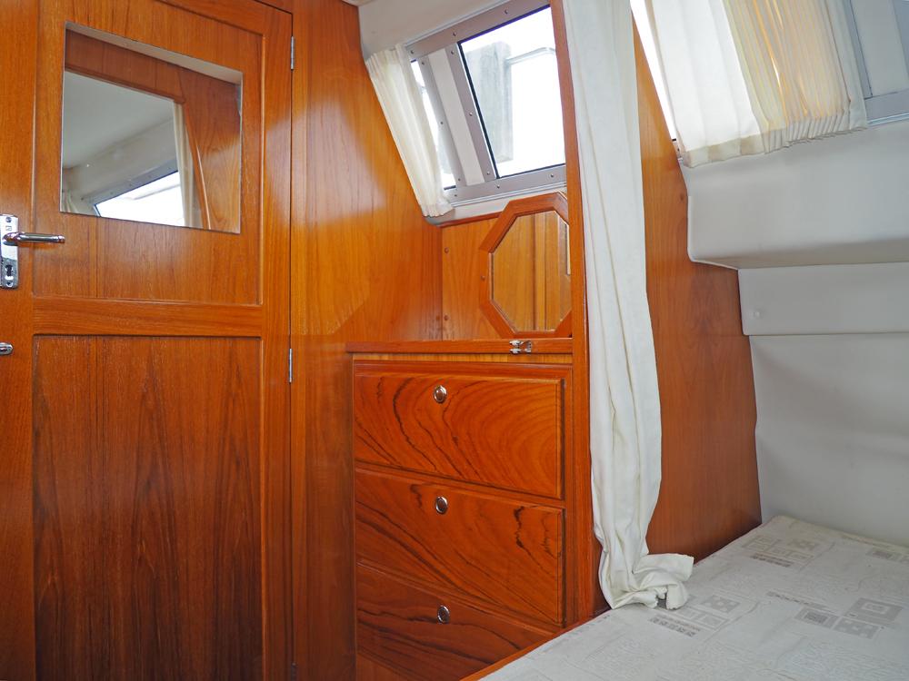 Achterkajuit, Accommodatie